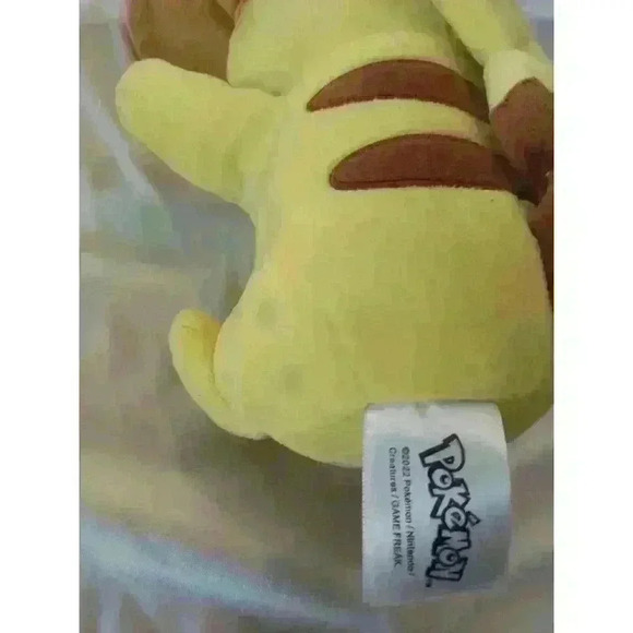 Pokemon Center Pikachu Plush, Summer Hat Edition (2022) 8' - Picture 3 of 5